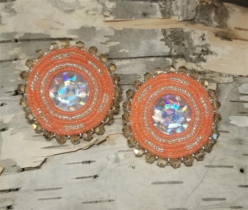 Beaded Prom Earrings